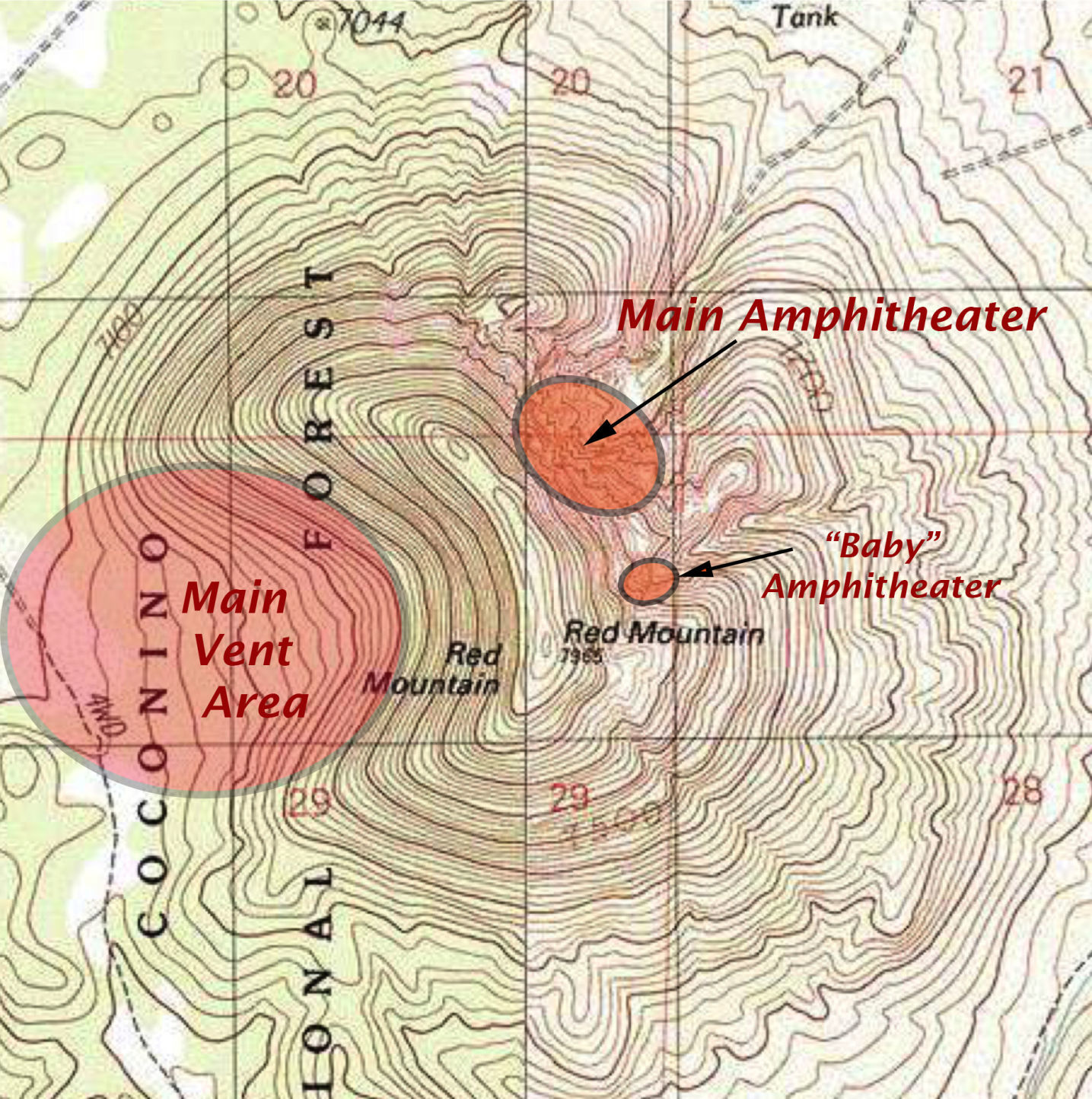 Red Mountain Map
